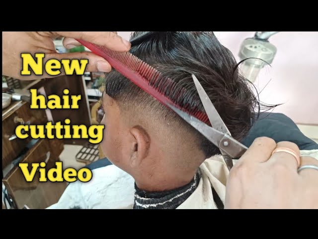 New hair cutting video//For//Hair and care premium salon