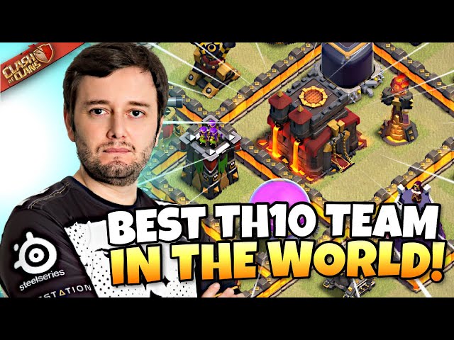 PRO TH10 makes the MOST DIFFICULT wars in Esports! Best TH10 No Siege Machine Attack Strategies