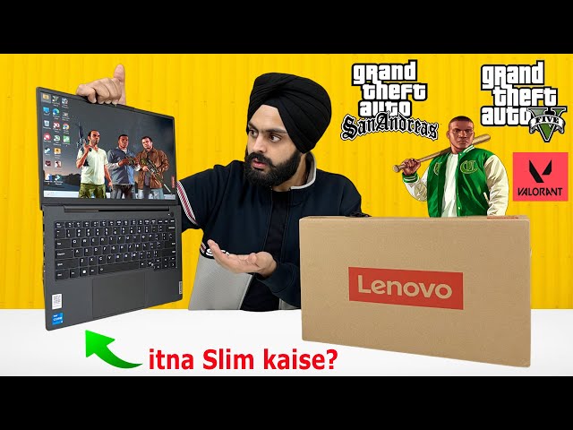 Lenovo K14 - Slim & light weight Laptop - Unboxing & Review - 30 Games Tested ⚡⚡