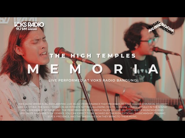 The High Temples - Memoria | Live at Voks Music Room