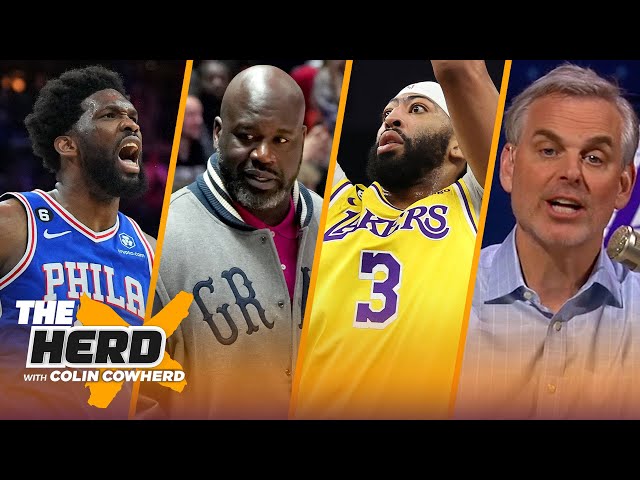 Why NBA MVPs should have more playoff success, Shaq's challenge to AD in Game 2 | NBA | THE HERD