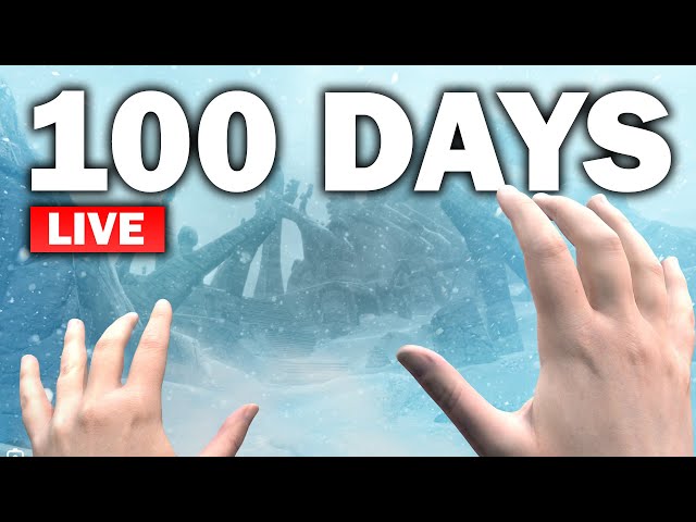 I will survive 100 days in Skyrim VR as a "normal person"