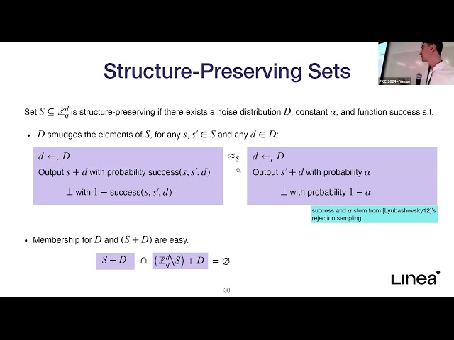 Structure-preserving Cryptography (PKC 2024)
