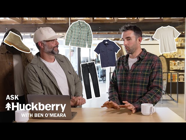 Closet Refresh & Book Recommendations with Michael Easter | Ask Huckberry Ep. 8 | Huckberry Gear Lab