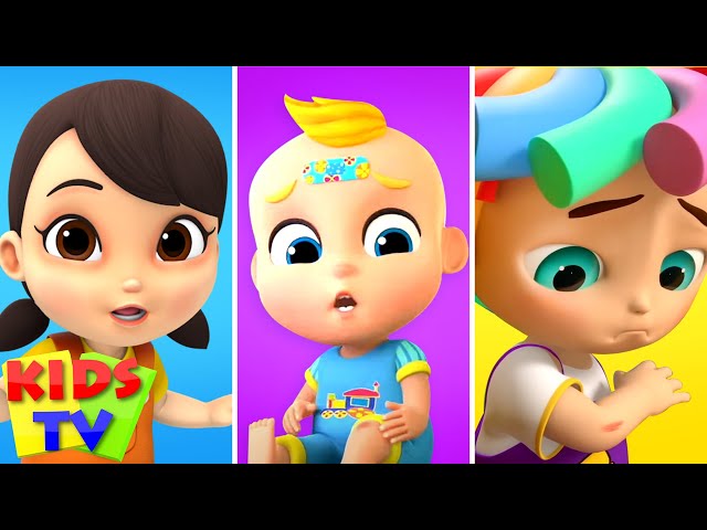 Boo Boo Song, Ouch! Baby Got A Boo Boo- Kindergarten Rhyme & Kids Video
