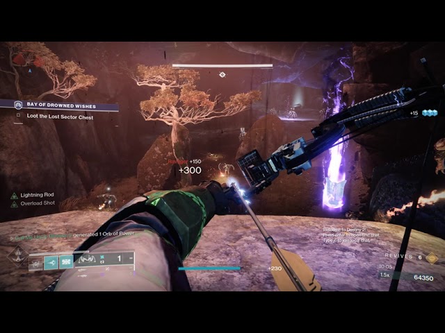 DESTINY 2 - First EVER Legend Lost Sector (Bay of Drowned Wishes )