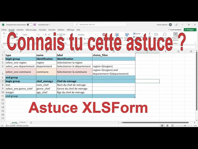 Modify the display of a question or the whole form in Kobotoolbox via the XLSForm