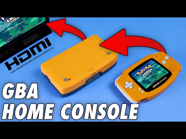 Turning a GBA Into a Home Console! | Intec Gaming Console Kit Review