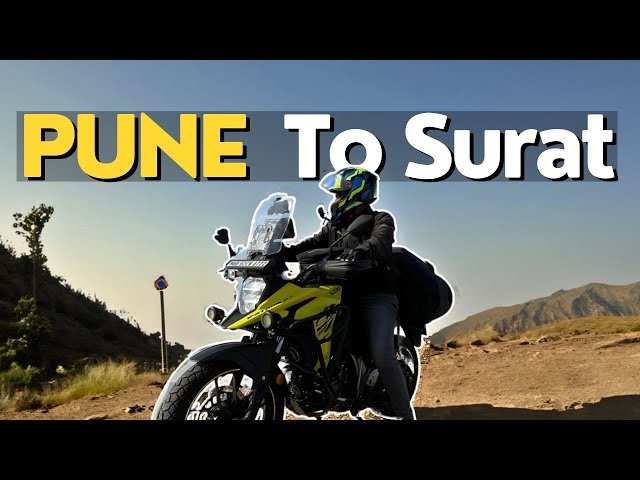 Exploring the Scenic Route from Pune to Surat on a Motorcycle | Lonavala Sunrise point |Gujarat Ride