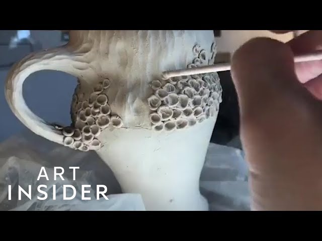 Ceramic Artist Crafts Hobbit-Inspired Woodland Mugs