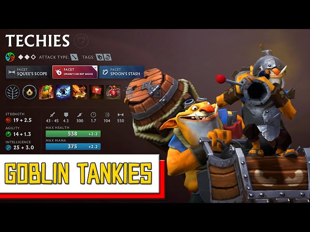 Help Build Goblin Tankies With Me // Crownfall Act 2 Patch - 1 v 9 Techies DOTA 2