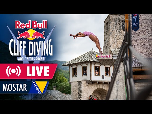 REPLAY: Diving off the historic Stari Most bridge in Mostar, Red Bull Cliff Diving World Series 2022