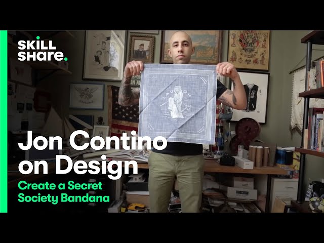 Jon Contino on How to Design a Secret Society Bandana