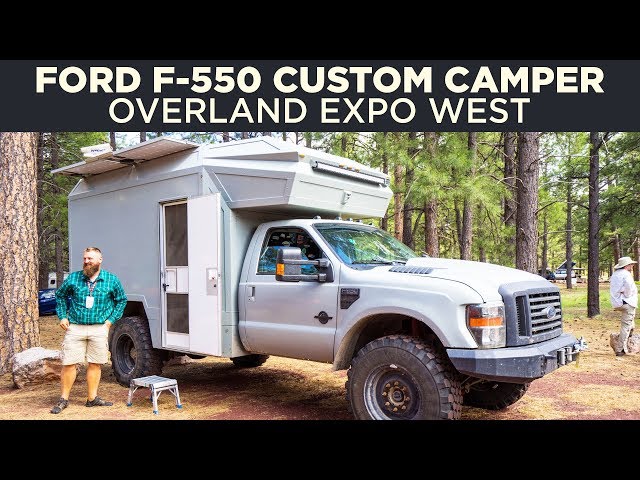 F-550 CUSTOM CAMPER TOUR | Overland Expo West 2019 | Everlanders