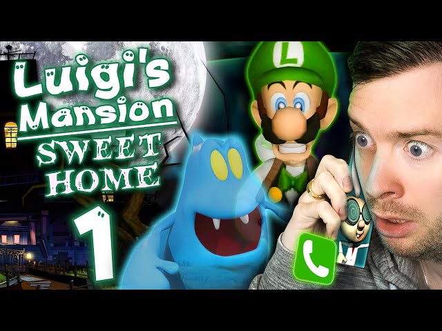 LUIGIS MANSION: SWEET HOME 👻 #1: Luigis Mansion Halloween Hack