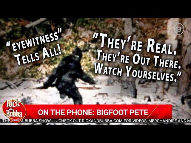 Bigfoot Eyewitness Tells His Story