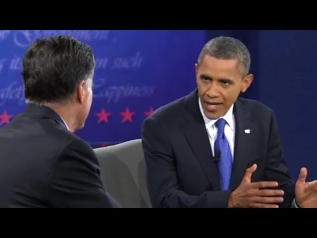 Obama Convincingly Wins Debate In First 10 Minutes