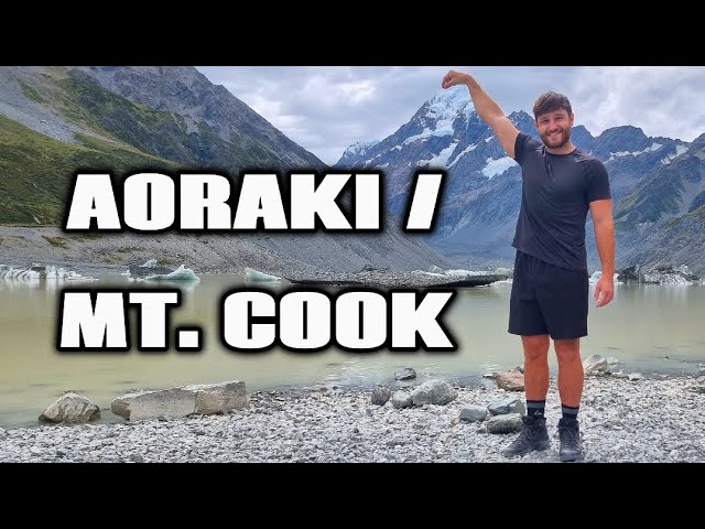 BEAUTIFUL WALK IN NEW ZEALAND! AORAKI / Mount Cook 🏔