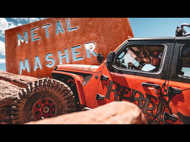 Getting Flexed Out On Metal Masher - Rebel Off Road