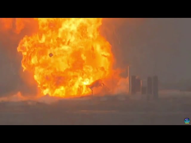 Boom! SpaceX Starship SN4 explodes during latest round of testing