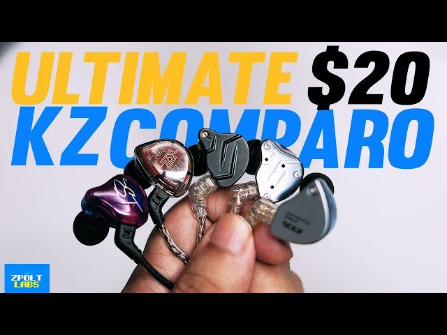 Ultimate $20 KZ Comparo - KZ ZSN Pro vs ES4 vs ZST Pro vs ZSN vs CA4