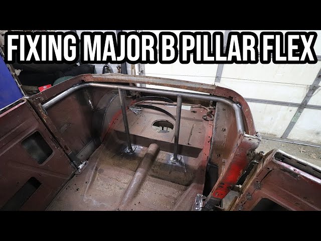 Building A Rear Body Brace To Stop Our 1934 Ford Cabriolet From Flexing!!