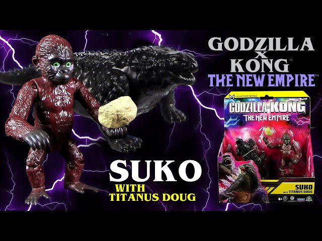 Godzilla x Kong ™ The New Empire ™ Suko mit Titanus Doug - Playmates Toys ® Monsterverse