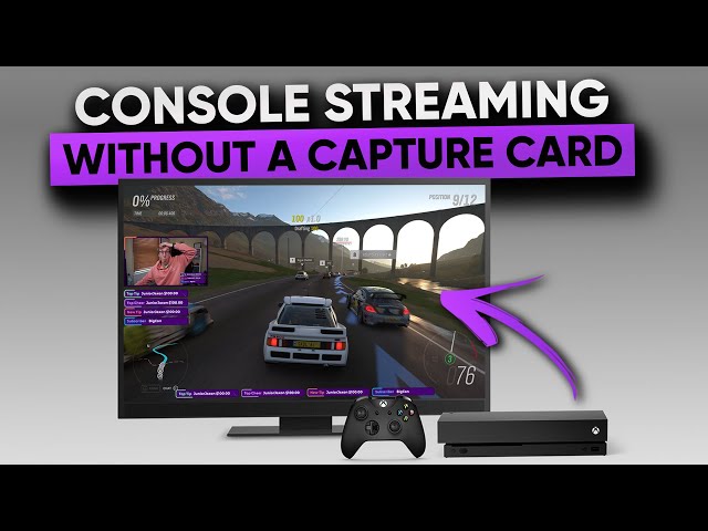 Advanced Console Streaming WITHOUT a Capture Card or PC!