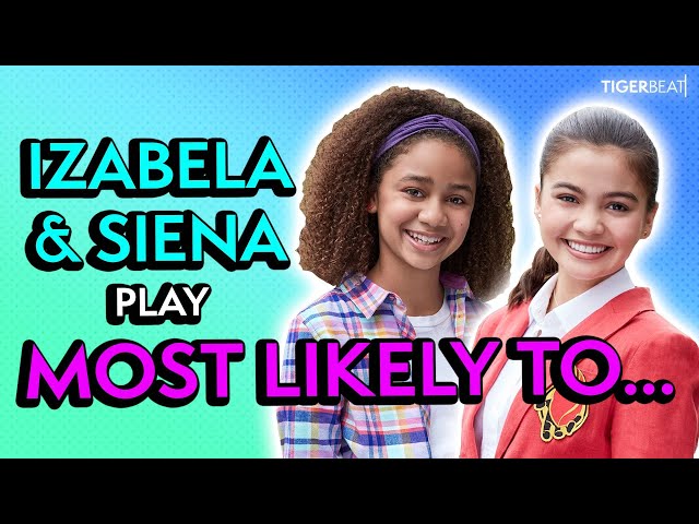 #UpsideDownMagic Stars Izabela Rose & Siena Agudong Play Most Likely To...