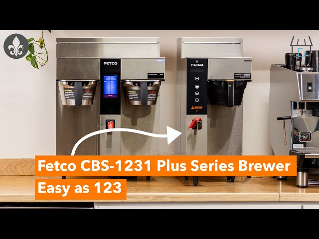 Fetco CBS-1231 Plus Series Brewer Overview