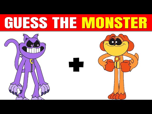 Guess The Monster By Emoji & Voice | Poppy Playtime Chapter 3|  Dogday vs Catnap