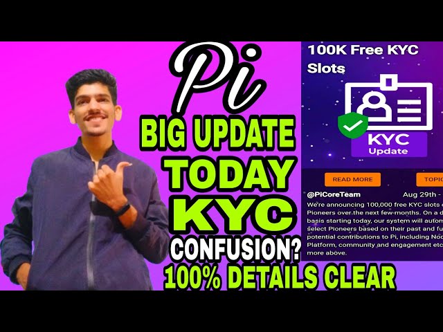 100k Free KYC slots मे कोनसे लकी युजर को मिलेगा मौका और आपको कब मिलेगा? || 100% Clear || Pi network