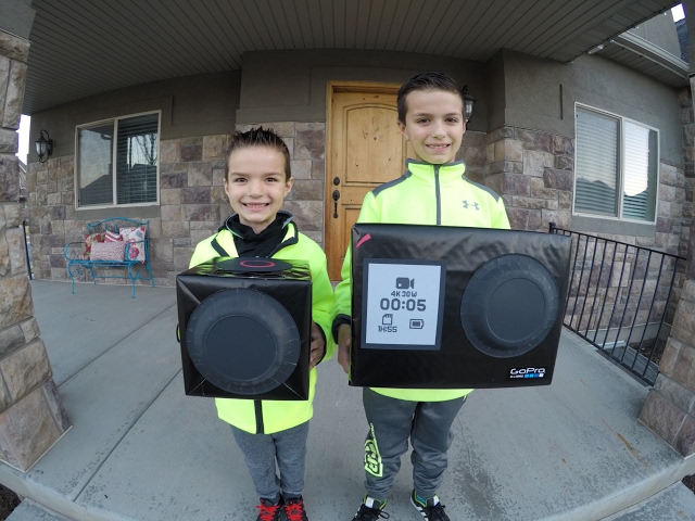 HOW TO MAKE THE MOST EPIC GOPRO KIDS VALENTINES BOX 💝