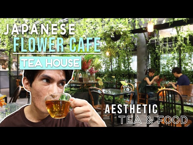 Aesthetic Flower Cafe in Tokyo - Japan Travel Vlog