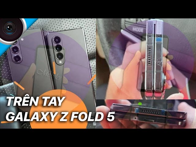 Trên tay Galaxy Z Fold 5 chính thức - CẢI LÙI từ ZFold 4?