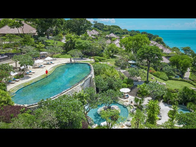 Four Seasons Resort Bali at Jimbaran Bay | Bali's LUXURY Beachside Retreat (full tour in 4k)