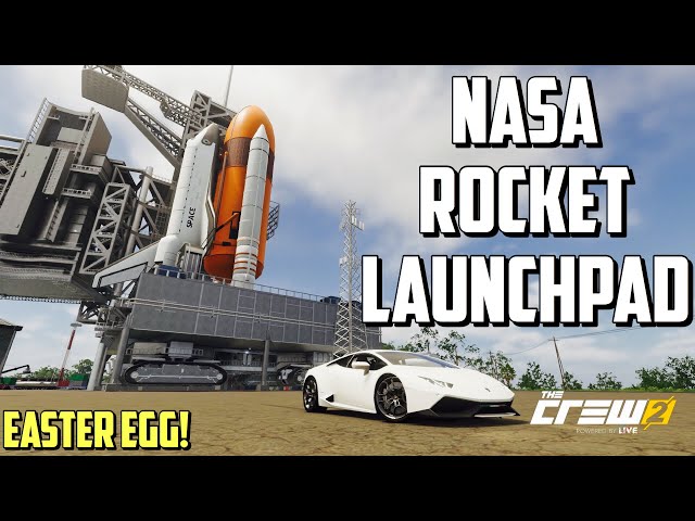 The Crew 2 NASA Headquarters & Rocket Launchpad (Easter Egg Location!)