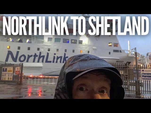 Stormy sailing on the Northlink! Aberdeen to Lerwick, Shetland ferry
