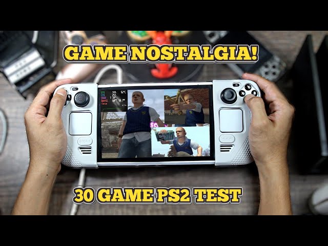 30+ GAME PS2 STEAM DECK TEST GAMEPLAY
