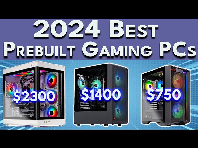 Best Prebuilt Gaming PC 2024 | 1440p, 4K, 1080p | Best Gaming PC 2024