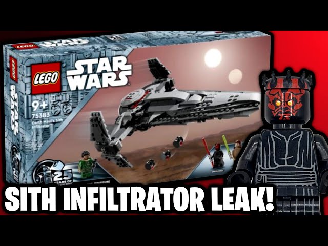 LEGO Star Wars 2024 Leaks: Erstes Bild von Darth Maul's Sith Infiltrator 75383 | LEGO News