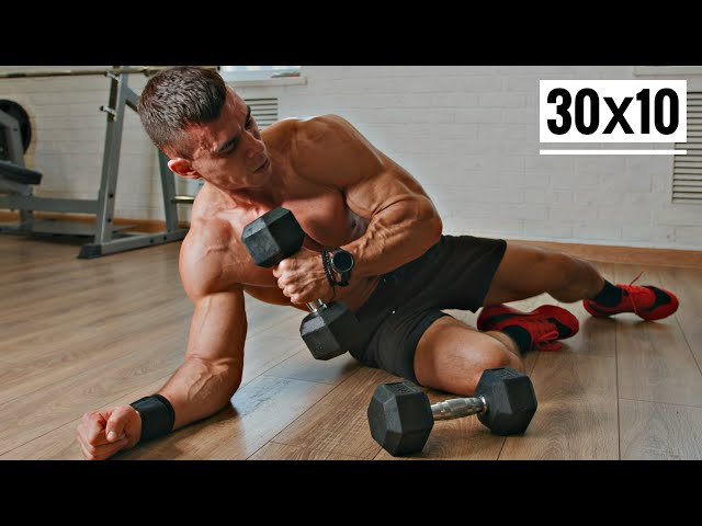 Intense Workout with Dumbbells for Full Body! (Build Muscles & Burn Fat)
