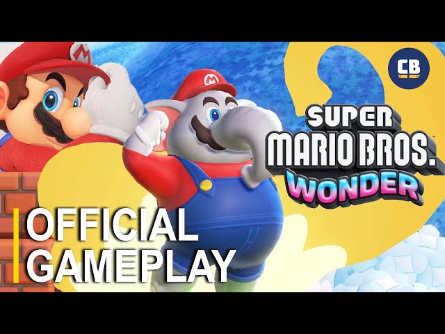 Super Mario Bros. Wonder Gameplay 1st Look + PREVEIW!