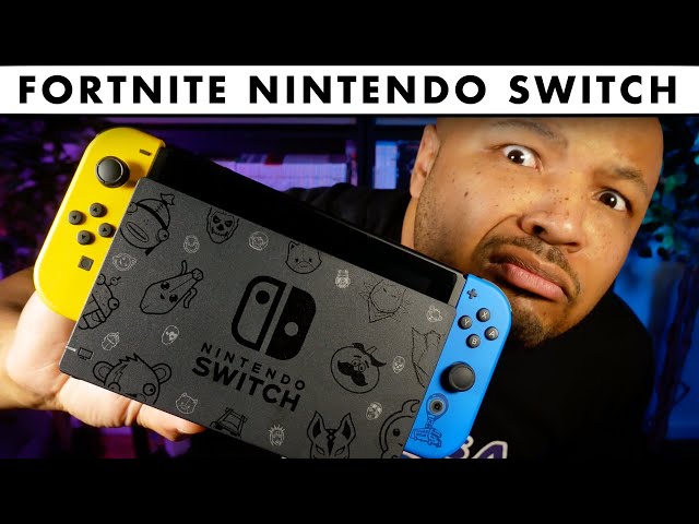 Nintendo Switch FORTNITE Wildcat Bundle + EVERY Joy-Con Color Combo!