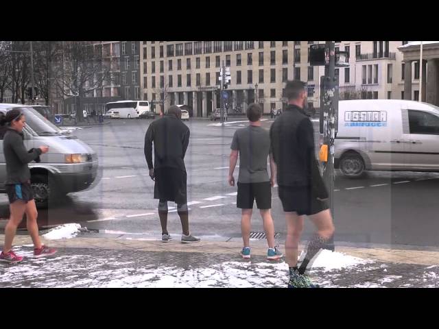 Mark Zuckerberg jogging in Berlin