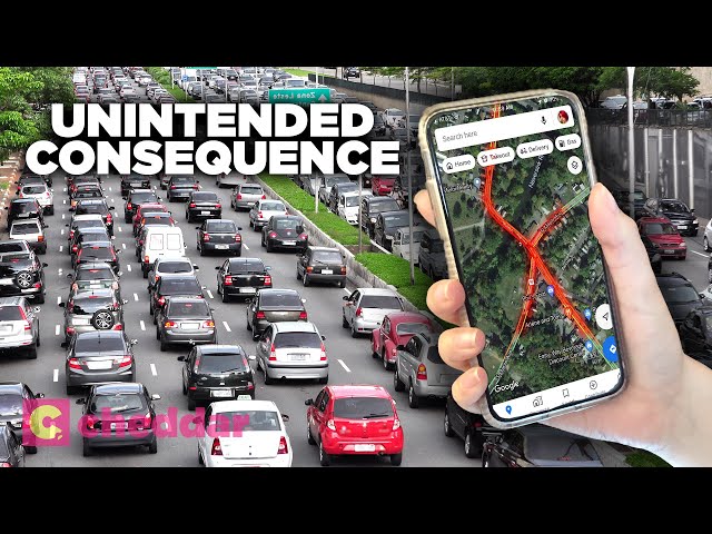 How Navigation Apps Actually Create More Traffic - Cheddar Explores