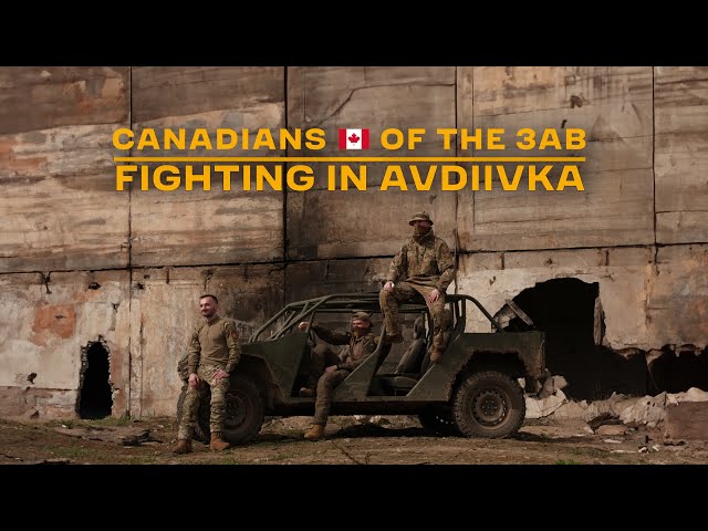 Canadians of the 3AB fighting in  Avdiivka