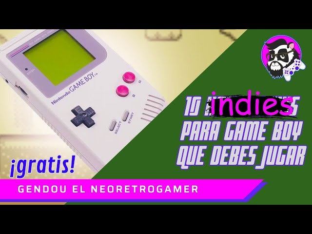 Los mejores 10 juegos indies (homebrews) para Game Boy que debes jugar🐼🎮