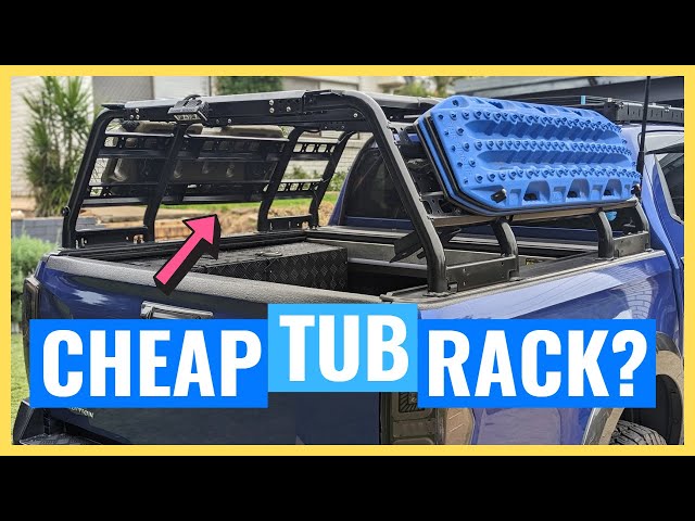 CHEAP UTE TUB RACK?? It's a BEAST! | eBay special | Isuzu D-Max Build Series #48