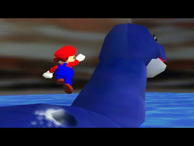 Super Mario 64 - Walkthrough Part 6 - Hazy Maze Cave
